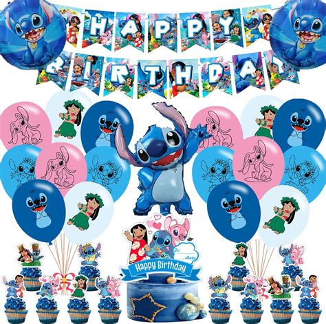 stitch birthday stuff